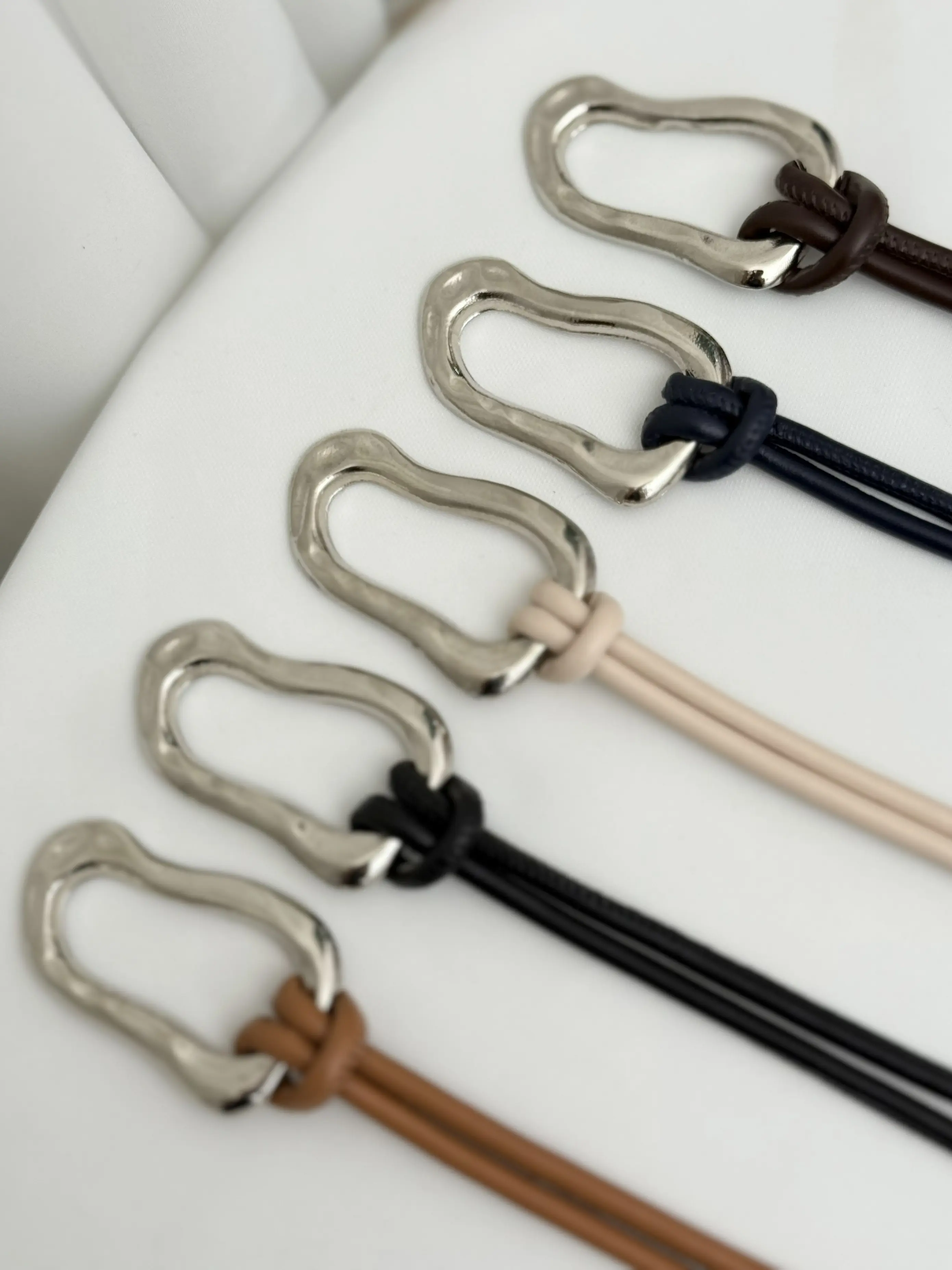 کمربند دخترانه مجلسی مدل گره ای